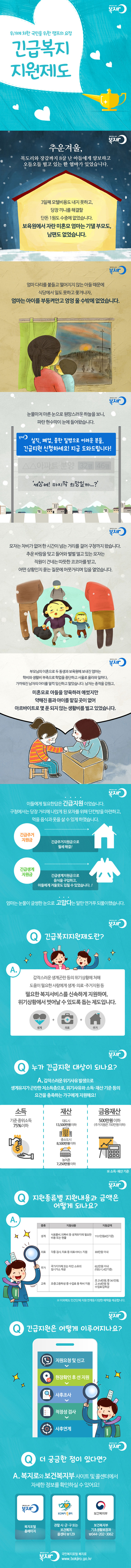 긴급복지지원제도 카드뉴스