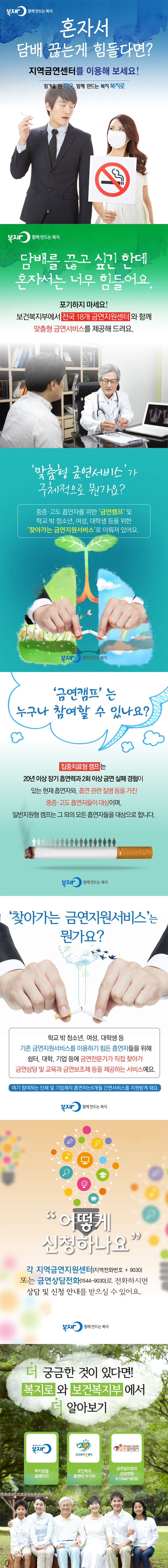 [카드뉴스] 금연지원센터 지원