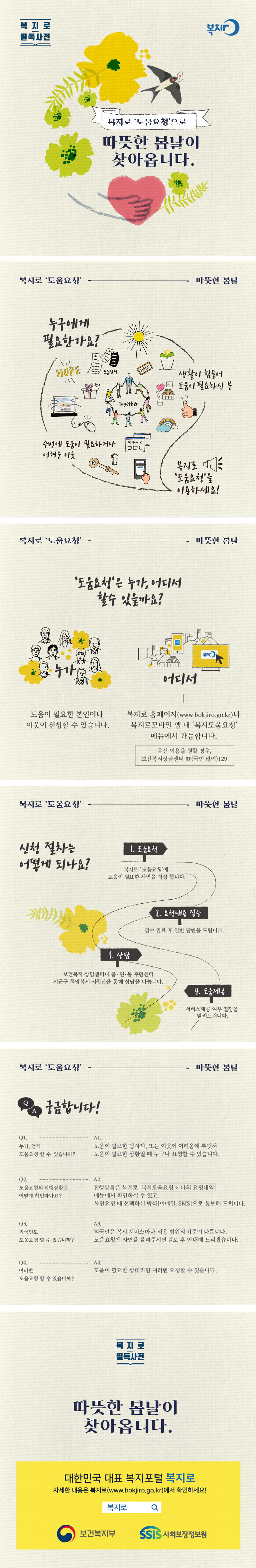 복지로 필독사전 복지로 도움요청